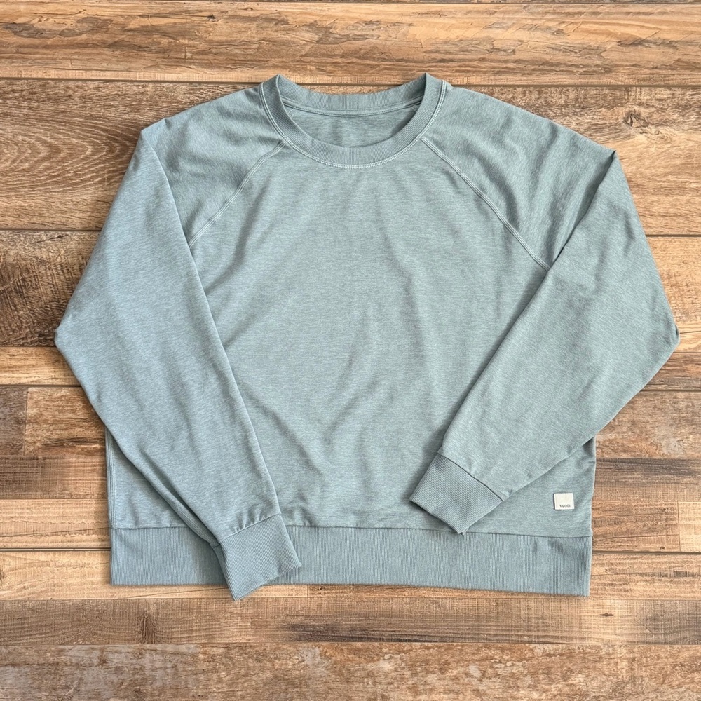 Vuori Daydream Crew Womens Medium March (Green)